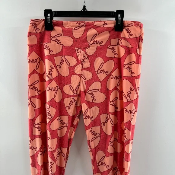 LuLaRoe Tall & Curvy Leggings – Buttery Soft Stretchy Print Leggings - Picture 3 of 5